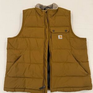 Carhartt Men's Brown Puffer Vest